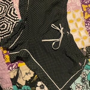 Victoria's Secret Navy Polka Dot Sleep Shorts